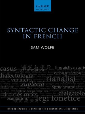 cover image of Syntactic Change in French